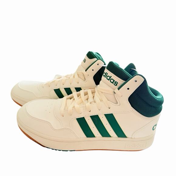 adidas Other - Adidas Hoops 3.0 Mid Men's Athletic Shoe White Sneakers Trainers Footwear